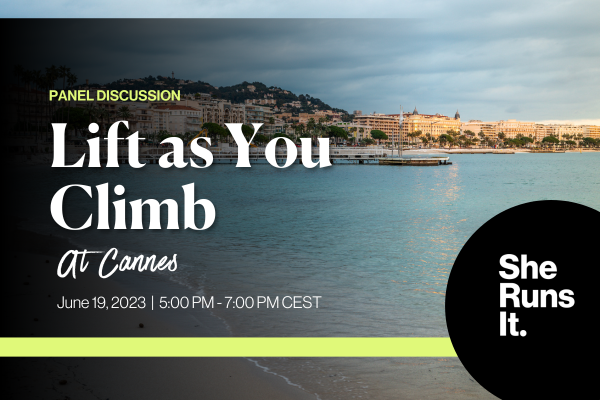 IN-PERSON EVENT: She Runs It Presents: Lift as you Climb