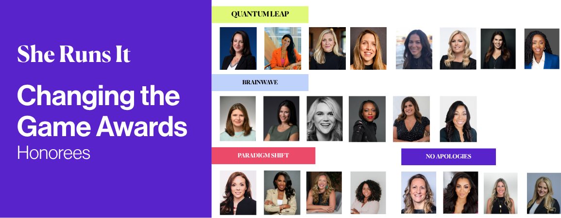 She Runs It Announces 2025 Changing the Game Honorees