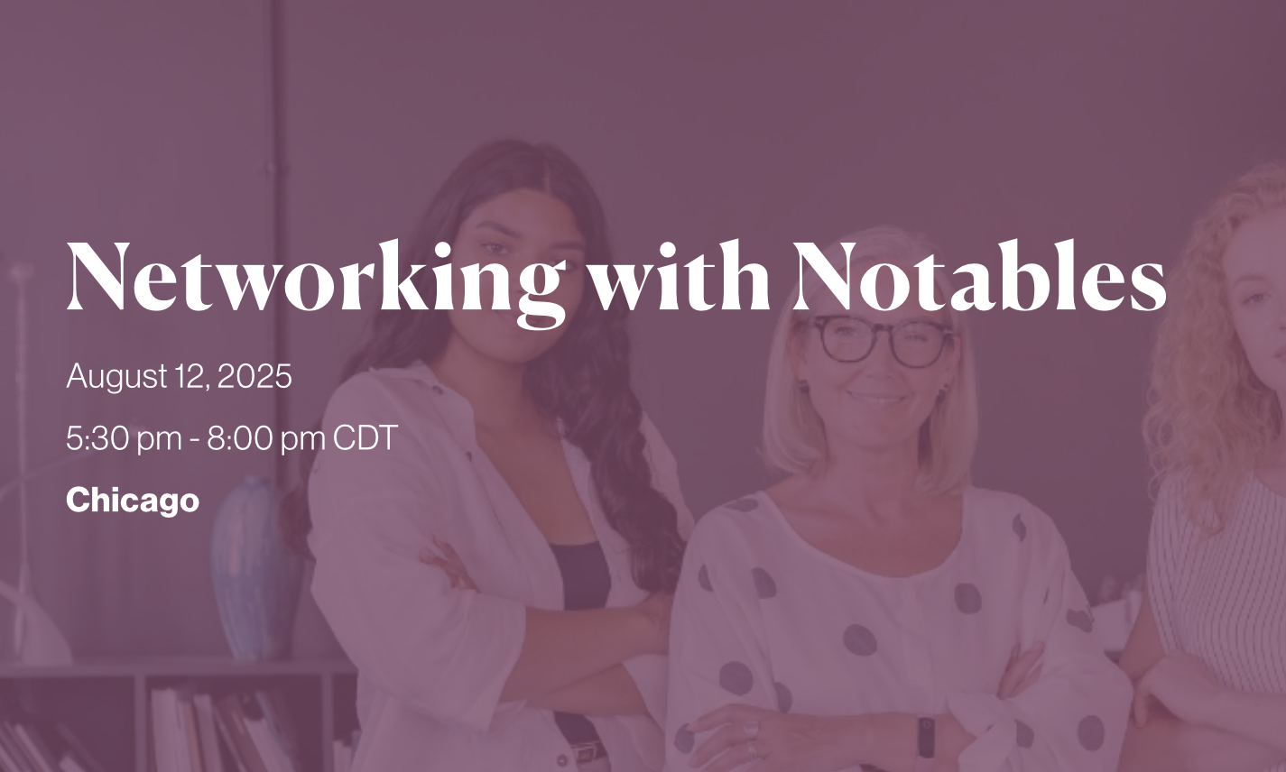VIDEO: Networking With Notables Chicago