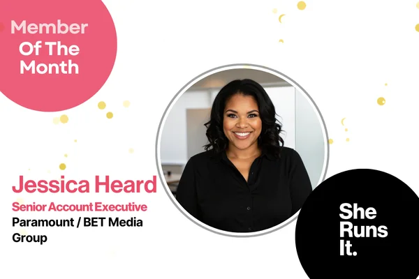 December Member of the Month – Jessica Heard, Senior Account Executive, Paramount / BET Media Group