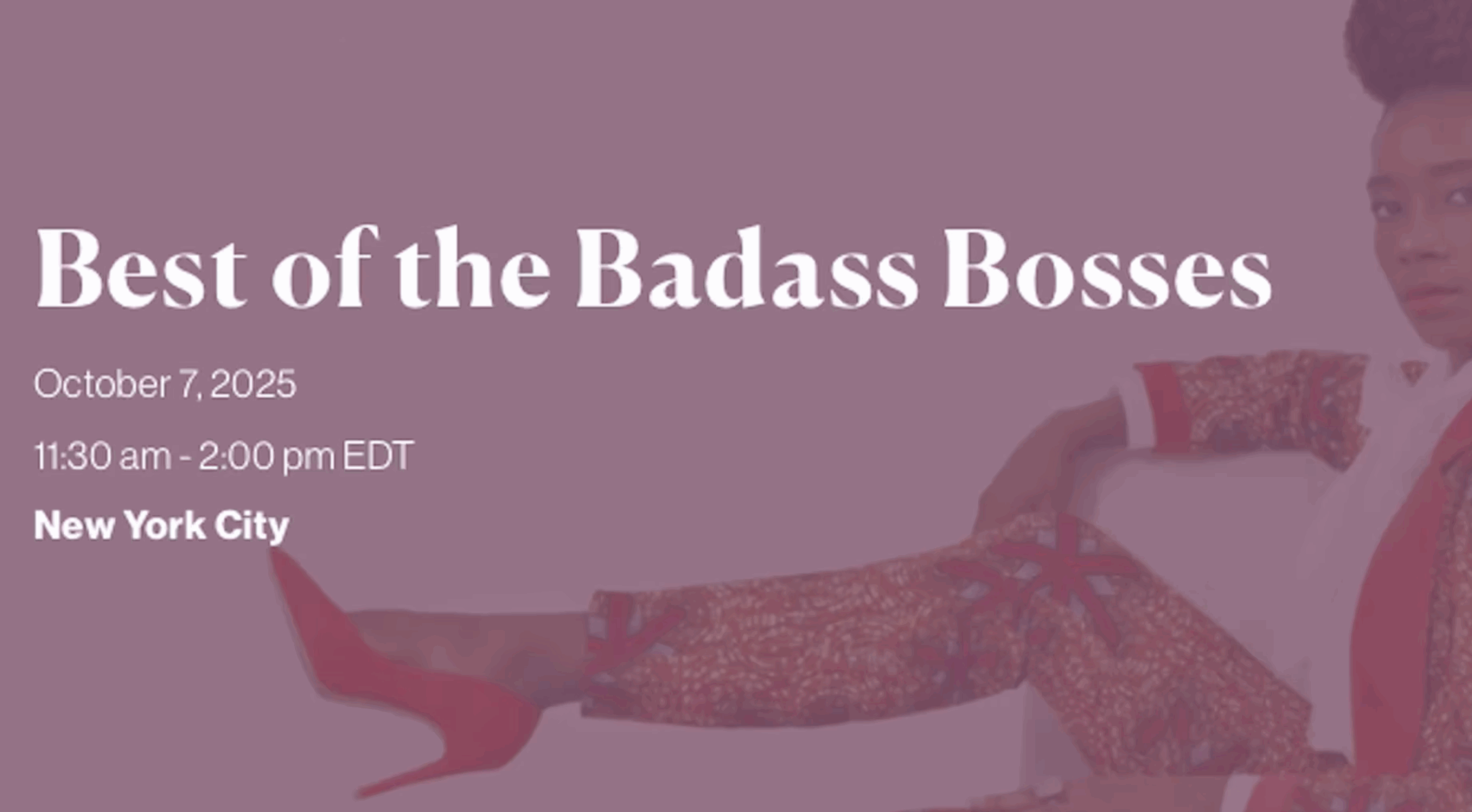 VIDEO: Best of the Badass Bosses at Adweek 2025